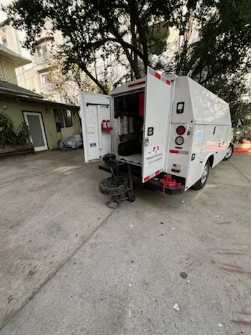 Magnet Plumbing service vehicle on-site for Faucet Repair in Ketchikan